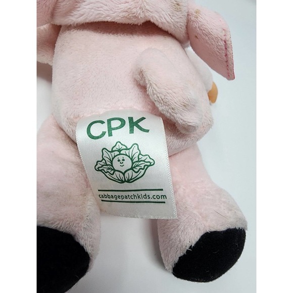Cabbage Patch Kids Collectible Cuties Woodland Friends 9 inch Pink Pig EUC - Picture 7 of 8
